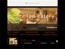 Tablet Screenshot of celladeatery.com